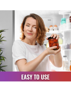 Abrebotellas de Goma JAR HEADS 2 Paquetes 12.7 cm para Manos Débiles 2