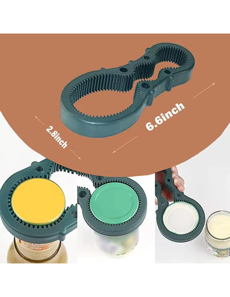 Abrelatas Eléctrico One Touch Genérico - Automático, Rojo