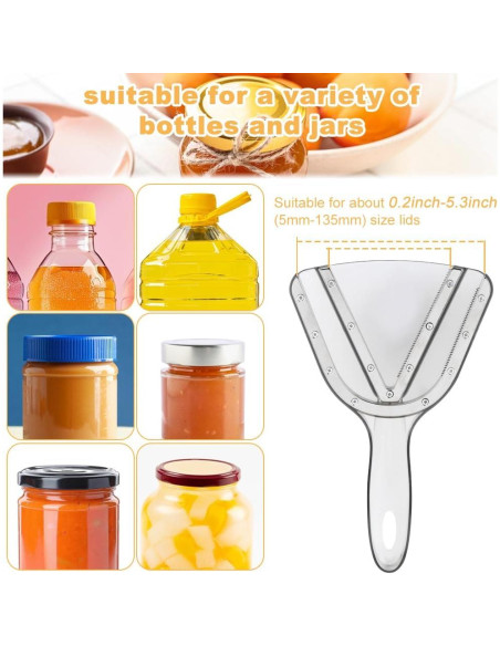 Abrebotellas Ergonomico Kakalote para Manos Débiles 22.5cm