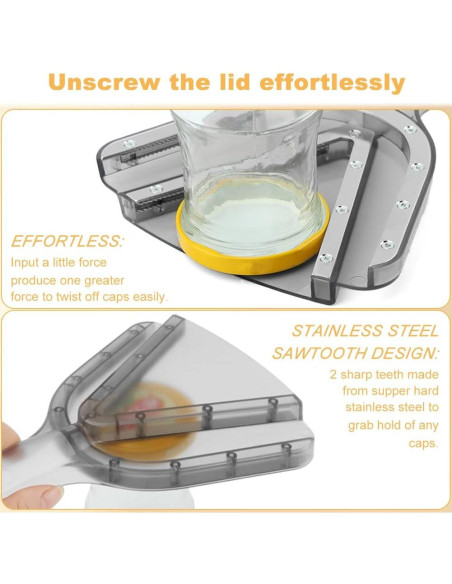 Abrebotellas Ergonomico Kakalote para Manos Débiles 22.5cm