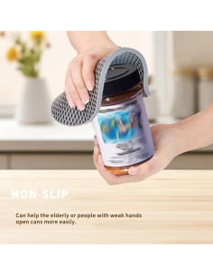 11 Almohadillas Antideslizantes de Silicona Genérico para Abrir Frascos 2