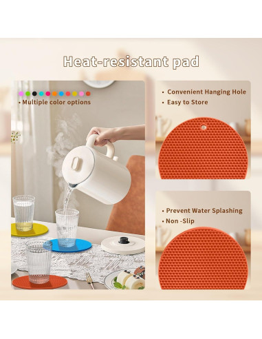 11 Almohadillas Antideslizantes de Silicona Genérico para Abrir Frascos