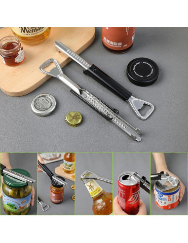 Abre Frascos Ajustable Orangaroos 2 en 1 con Almohadilla