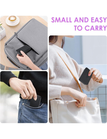 Estuche de Palillos de Hilo Dental Gerkia 2Pack Reutilizable