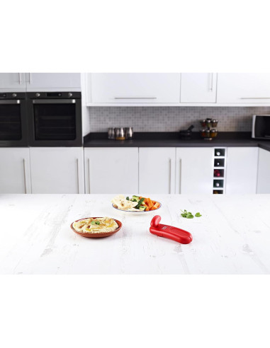 Abrelatas Manual Zyliss MagiCan Rojo - Sin Esfuerzo y Seguro