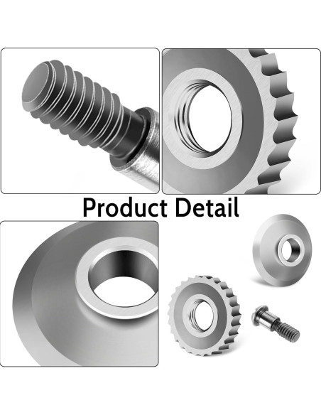 Kit de Reemplazo Engranaje y Cuchillo LVFEITIN KT2326 para Abridor de Latas Eléctrico