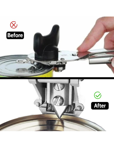 Kit de Reemplazo Engranaje y Cuchillo LVFEITIN KT2326 para Abridor de Latas Eléctrico