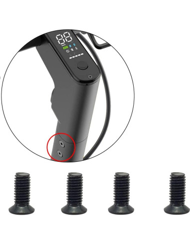 Tornillos de Frente ODO LUCK para Scooter Ninebot Max - 4 Pcs