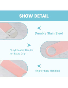 Paquete de 3 Abrebotellas KTOJOY de Acero Inoxidable 17.8 cm 2