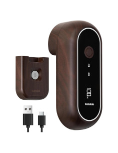 Abridor de Latas Eléctrico Canslab Turbo - Recargable USB, Apagado Automático, 100 Latas