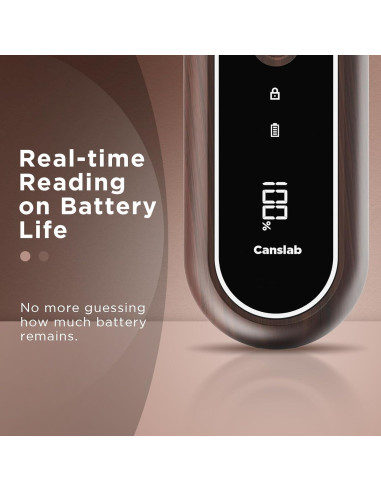 Abridor de Latas Eléctrico Canslab Turbo - Recargable USB, Apagado Automático, 100 Latas