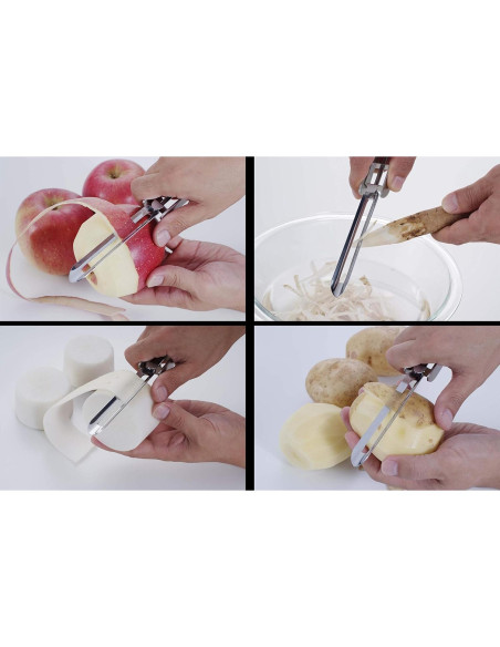 Pelador de Verduras Seki Japón Acero Inoxidable 21.6 cm