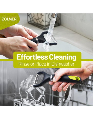 Pelador de Verduras ZOLMER con Cuchillas de Acero Inoxidable