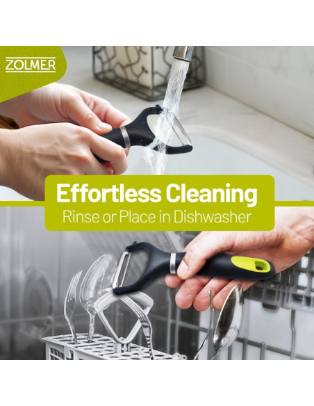 Pelador de Verduras ZOLMER con Cuchillas de Acero Inoxidable