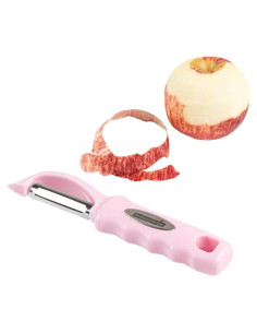 Pelador de Verduras Restaurantware 19 cm Acero Inoxidable Rosa