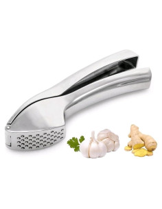 Prensa de Ajo Ejoy Homes de Acero Inoxidable 2 en 1