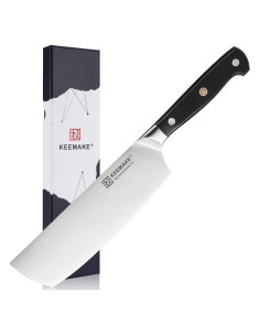 Cuchillo Nakiri KEEMAKE 17.8 cm Acero Inoxidable Mango Ergonómico