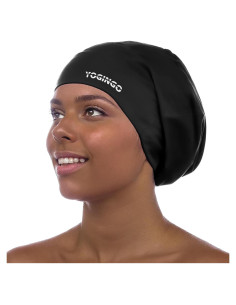 Gorro de Natación Grande YOGINGO Silicona para Cabello Largo