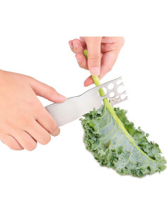 Desprendedor de Hierbas Acero Inoxidable Ropto 17cm 2