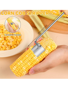 Desgranador de Mazorcas de Maíz RIHUALS Z1 Acero Inoxidable 2