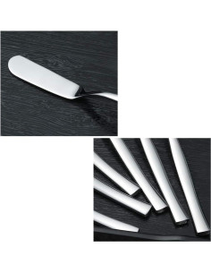 Juego de Cuchillos para Untar Mantequilla Idomy 6 Piezas 16 cm 2