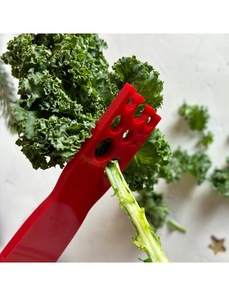 Despojador de Hierbas Cobata Rojo 11 Agujeros - Herramienta de Cocina