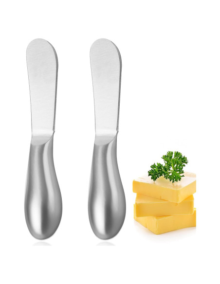 Juego de 2 cuchillos para untar mantequilla WY LIGHTING LEVEL