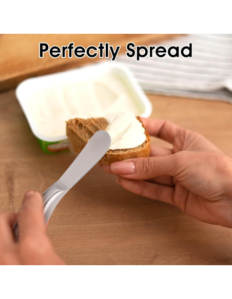Juego de 2 cuchillos para untar mantequilla WY LIGHTING LEVEL