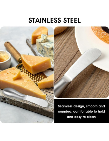 Juego de 2 cuchillos para untar mantequilla WY LIGHTING LEVEL