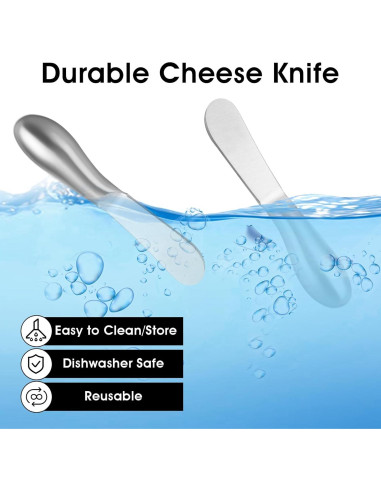 Juego de 2 cuchillos para untar mantequilla WY LIGHTING LEVEL