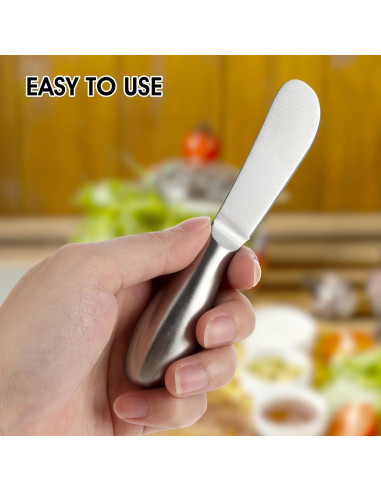 Juego de 2 cuchillos para untar mantequilla WY LIGHTING LEVEL