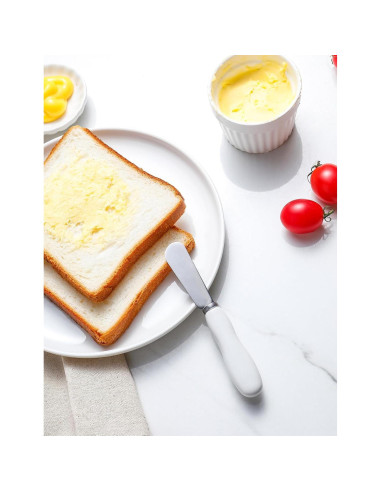 Cuchillo para Mantequilla AISBUGUR 13.2 cm Acero Inoxidable 4 Piezas