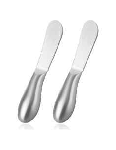Juego de 2 Cuchillos para Untar Mantequilla Dimeho Acero Inoxidable