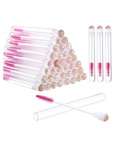 Juego de 80 Piezas Cepillos y Varitas de Maquillaje Patelai