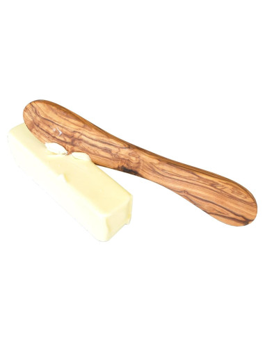 Cuchillo para Mantequilla de Madera de Olivo Naturally Med 18cm