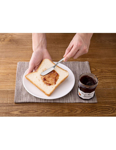 Juego de 12 cuchillos para mantequilla Xowine de acero inoxidable