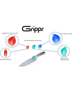 Empuñadura de Cuchillo Grippr - Silicona Ergonómica 4.32 cm 2