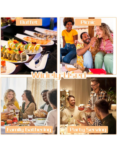 Juego de 28 Cuchillos para Untar Queso Molain - Acero Inoxidable