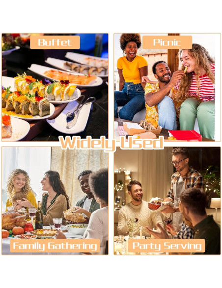 Juego de 28 Cuchillos para Untar Queso Molain - Acero Inoxidable