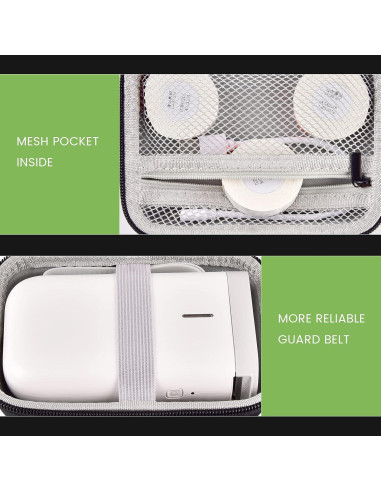 Funda Dura ALKOO para NIIMBOT D11, Protección y Almacenaje