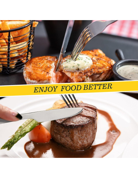 Set de 200 Cuchillos de Cena Nuenen 21.34 cm Acero Inoxidable