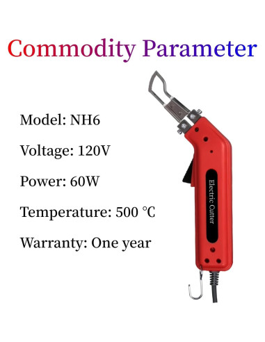 Cortador Eléctrico CHMING 60W con Cuchilla Caliente 7cm