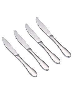 Juego de 4 Cuchillos para Niños VANRA Acero Inoxidable 17.3 cm