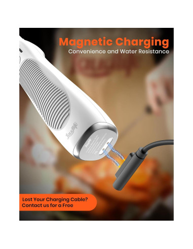 Cuchillo Eléctrico Inalámbrico Laudlife 40.7 cm Ergonomico