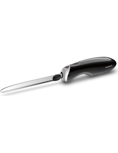 Cuchillo Eléctrico Cuisinart CEK-30, Mango Ergonómico, Negro