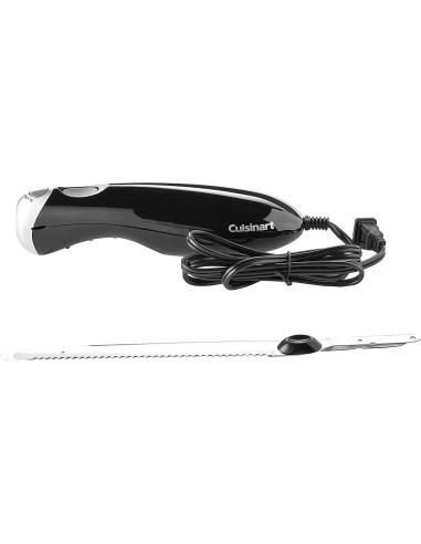 Cuchillo Eléctrico Cuisinart CEK-30, Mango Ergonómico, Negro