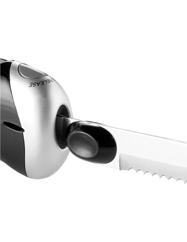 Cuchillo Eléctrico Cuisinart CEK-30, Mango Ergonómico, Negro