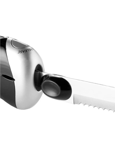 Cuchillo Eléctrico Cuisinart CEK-30, Mango Ergonómico, Negro