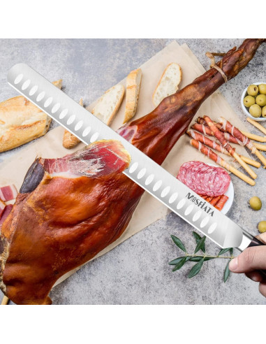 Cuchillo de Rebanar MOSFiATA 30.48 cm Acero Alemán Forjado
