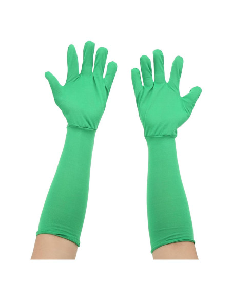 Guantes Verde Chromakey Luqeeg para Fotografía y Video
